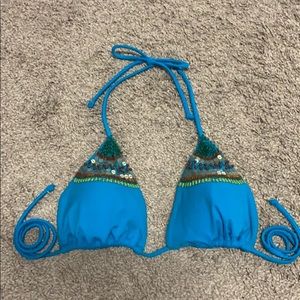 Victoria’s Secret Embellished String Bikini Top